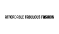 Affordable Fabulous Fashion Coupons