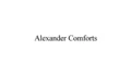 Alexander Comforts Coupons