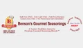 Benson's Gourmet Seasonings Coupons