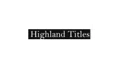 Highland Titles Coupons