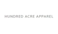 Hundred Acre Apparel Coupons