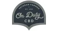 On Duty CBD Coupons