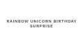 Rainbow Unicorn Birthday Surprise Coupons