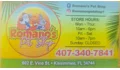 Romano's Pet Shop Coupons