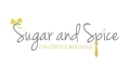 Sugar and Spice Children's Boutique Coupons