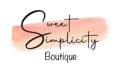 Sweet Simplicity Boutique Coupons